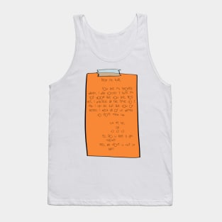 Kulti fan letter Tank Top